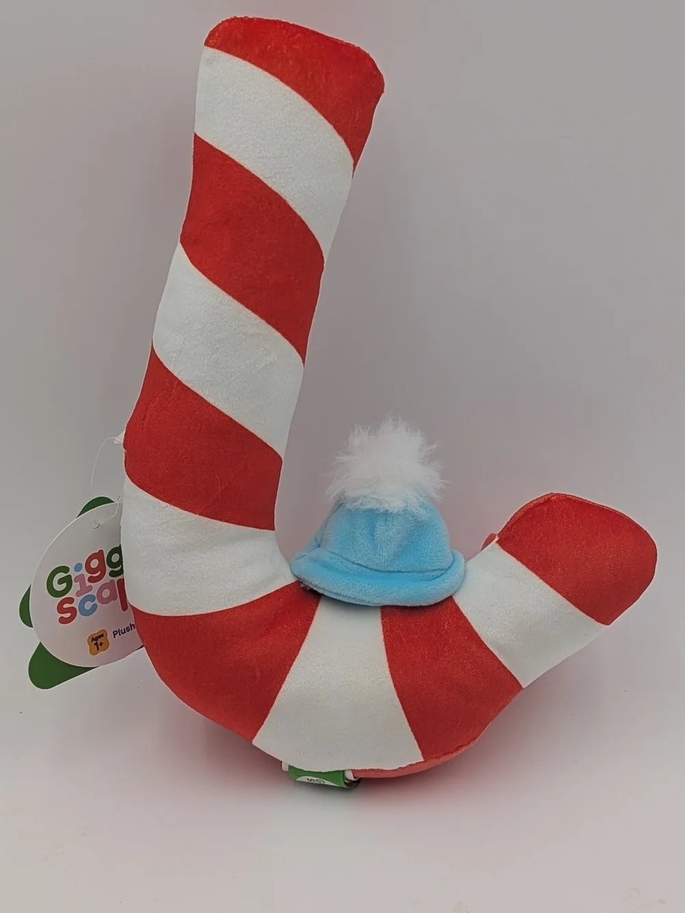 Gigglescape Christmas Holiday Candy Cane Small Plush NWT